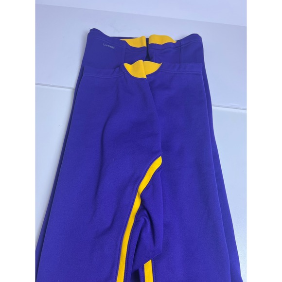 Nike‎ LSU Tigers Long Sleeve Shirt Purple Yellow Mens XL Capitol One Bowl - Picture 10 of 11